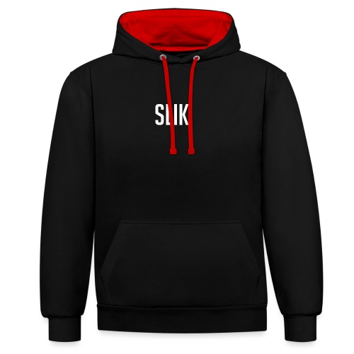 SLIK Clothing - Contrast Colour Hoodie