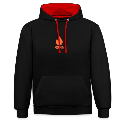 Odious Fire - Contrast hoodie