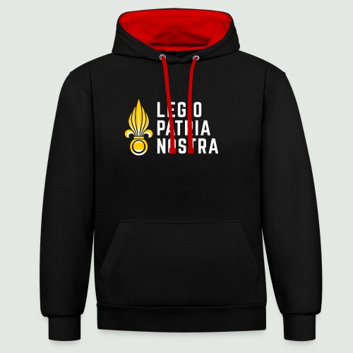 Legio Patria Nostra - Grenade dorée - Sweat-shirt contraste