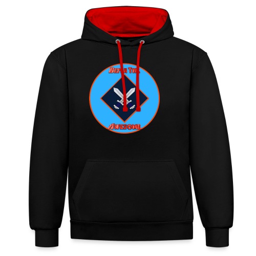 Benji The Awesome - Contrast Colour Hoodie