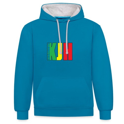 KJH (Logo) - Contrast Colour Hoodie