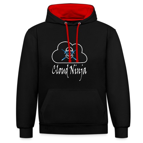 Cloud Ninja - Contrast Colour Hoodie