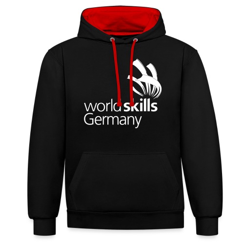 WorldSkills Germany - Kontrast-Hoodie