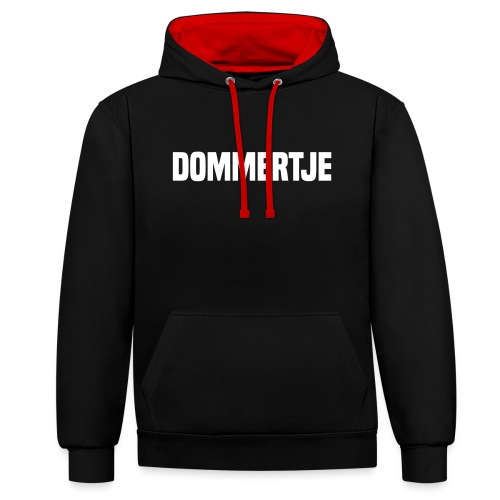 DOMMERTJE - Contrast hoodie