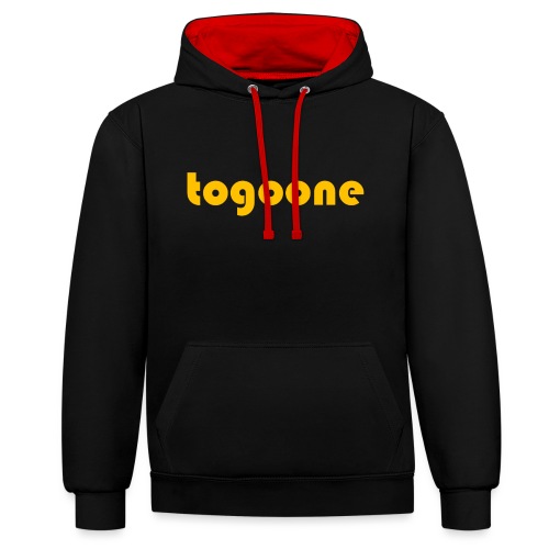togoone official - Kontrast-Hoodie