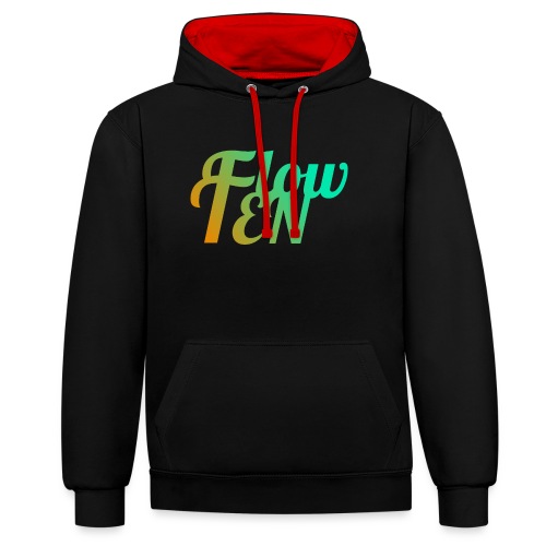 FlowTen Men's T-Shirt Beach Edition - Contrast hoodie