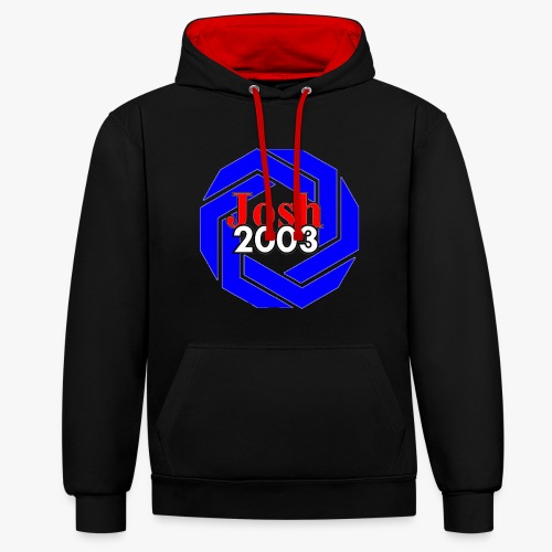 JOSH-2003_ MERCH - Contrast hoodie