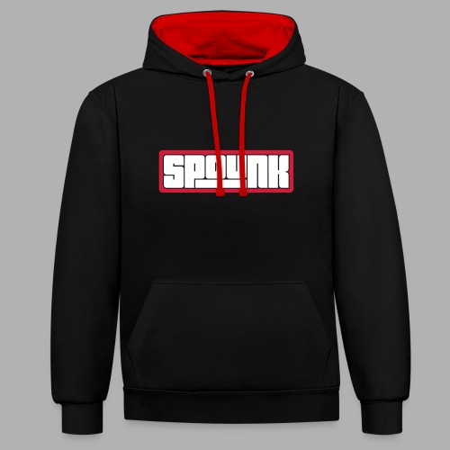 spounk - Contrast hoodie