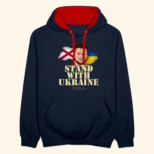 Ukraine Alabama T-Shirt - Kontrast-Hoodie