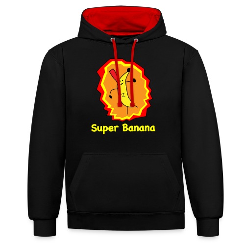 Super Banana - Contrast hoodie