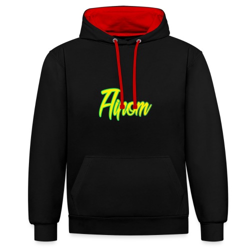 aipomzolo png - Contrast hoodie