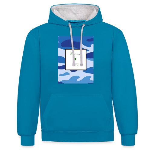 My channel - Contrast hoodie