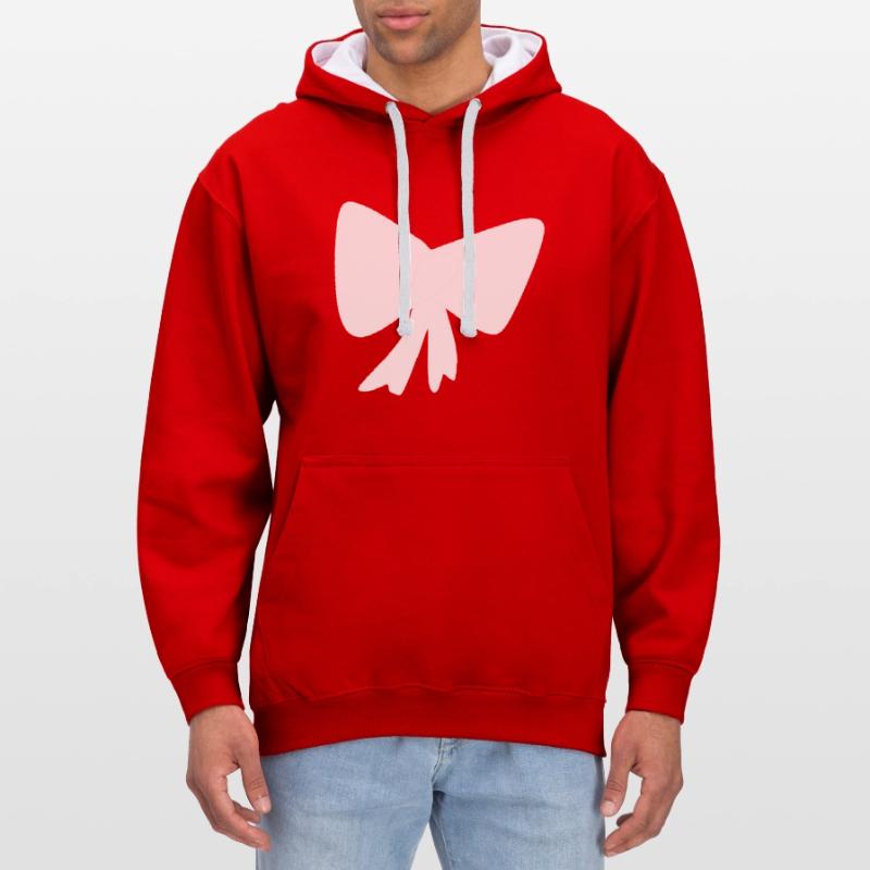 Loop pattern icon Contrast hoodie