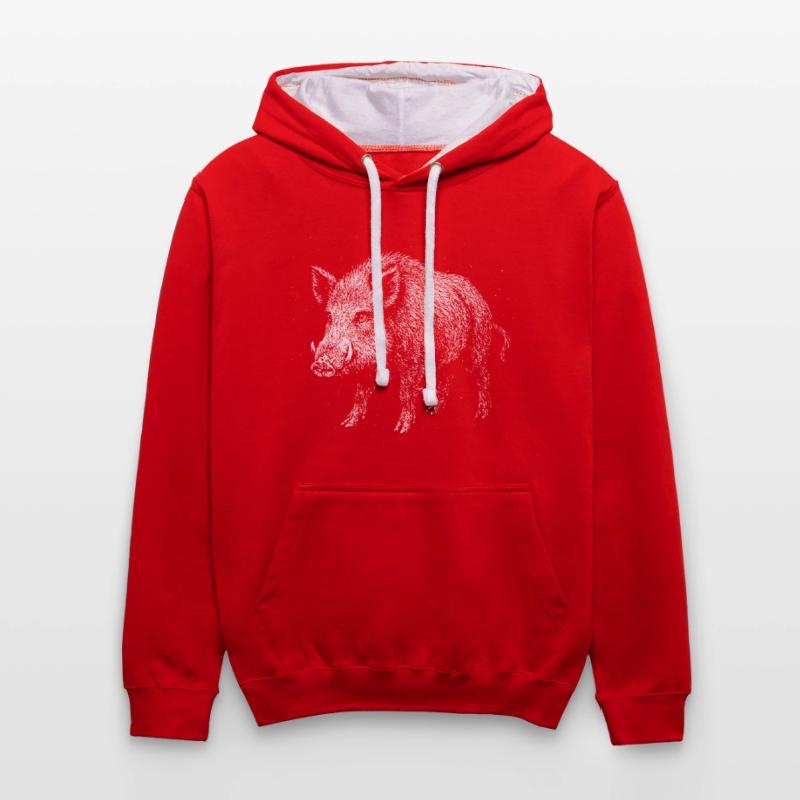 Dzik Kontrastowa bluza