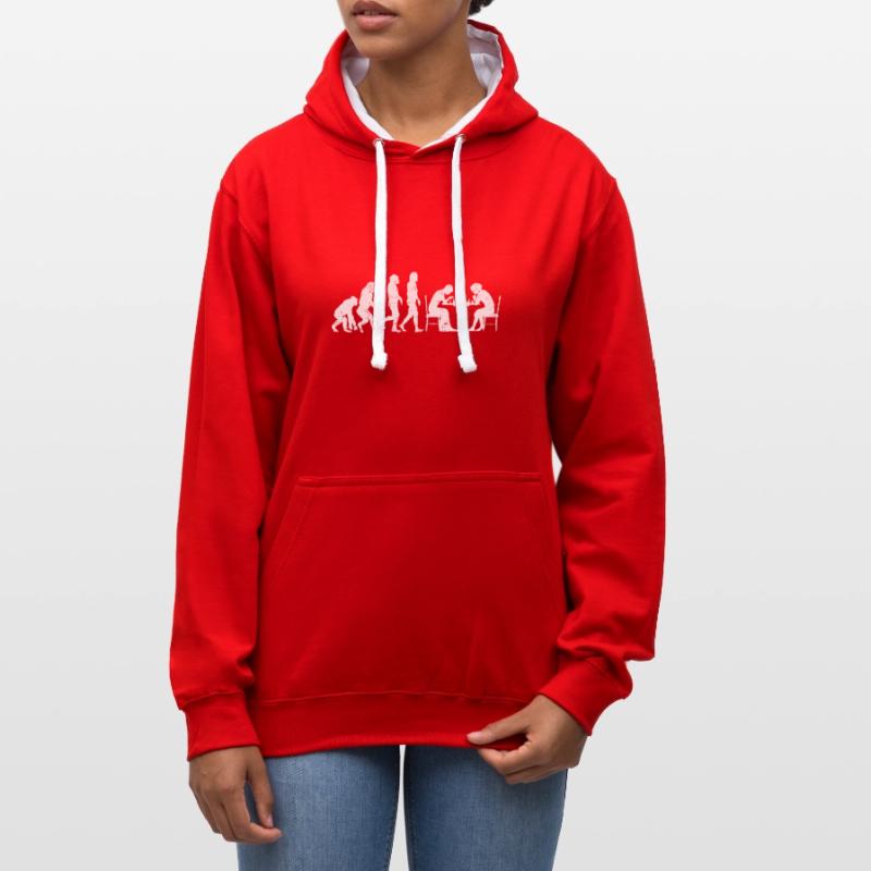 Evolution Chess Players Contrast hoodie