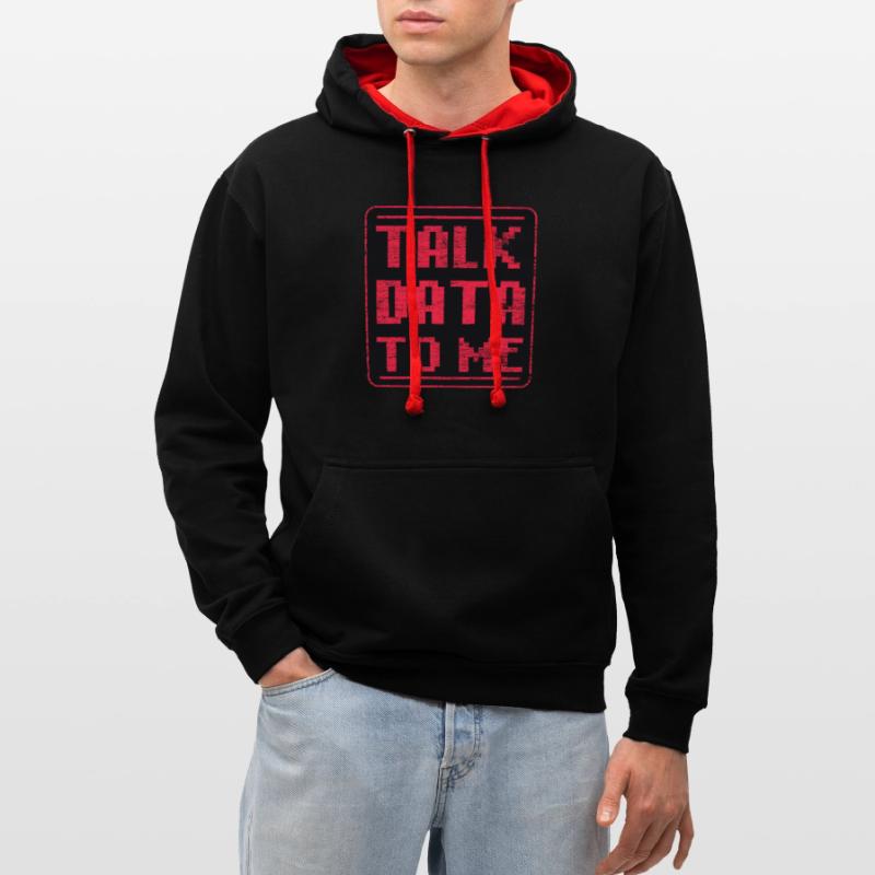 Programming Nerd Contrast hoodie