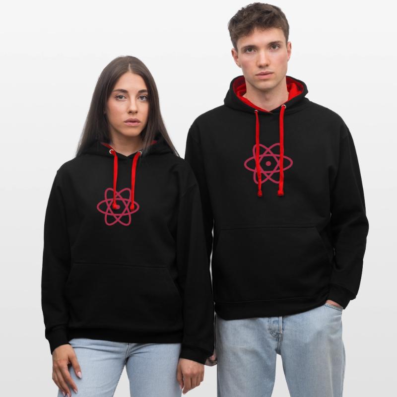 Softwareentwickler Programmierer Java Geschenk Kontrast-Hoodie