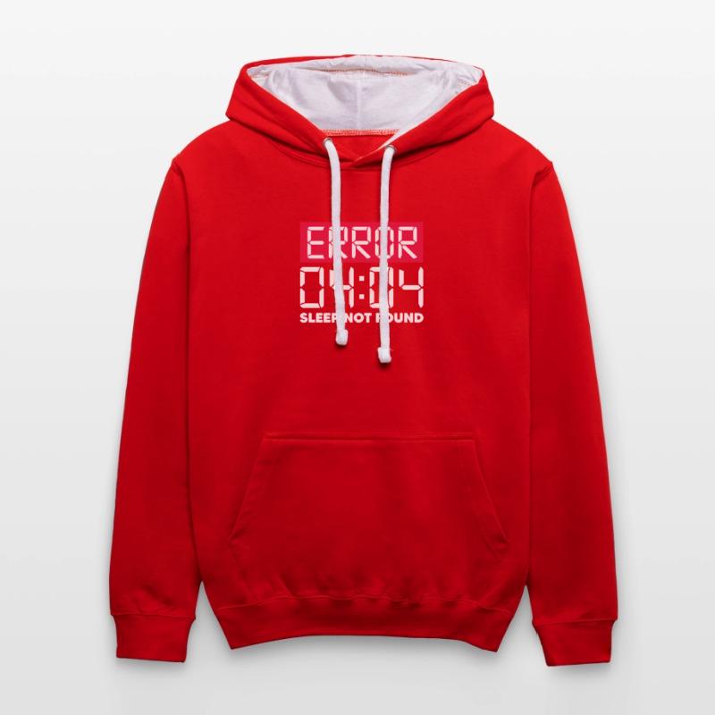 Hacker Coder Computer Hacking Cadeau Sweat à capuche contrasté