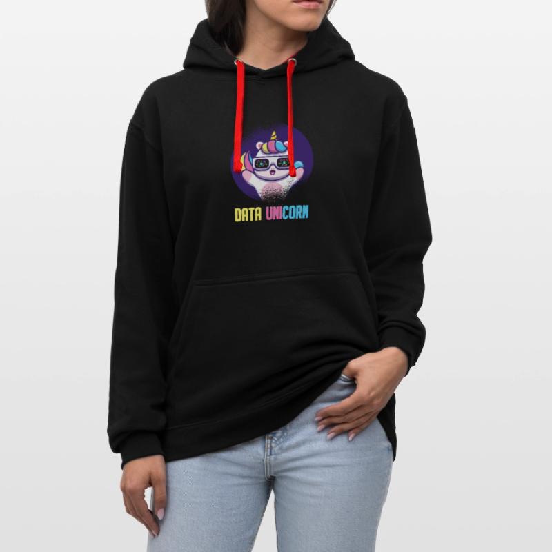 Data Science Analyst Data Scientist Contrast hoodie