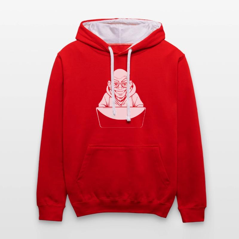 Web Developer Web Developer Contrast hoodie