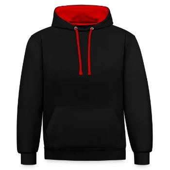 Kontrast-Hoodie