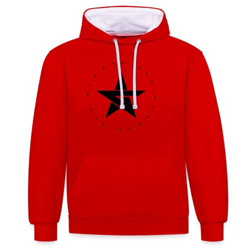 G Y M Time - Contrast Colour Hoodie