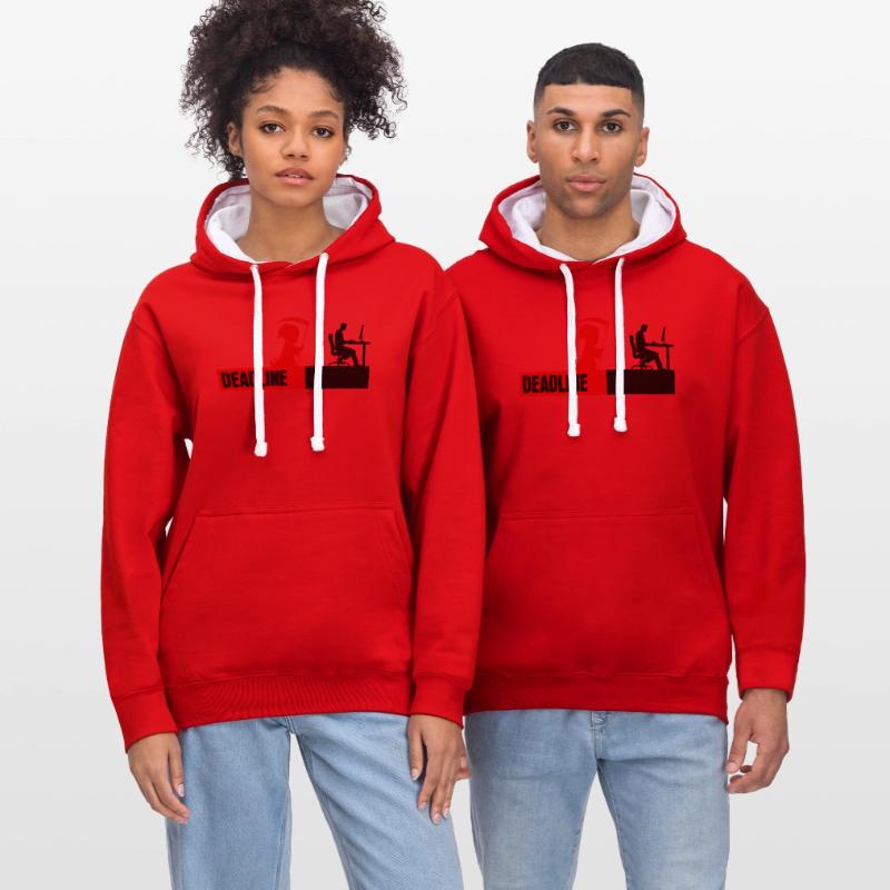 Correction de bugs Script Dev Développeur Computerfreak Sweat à capuche contrasté