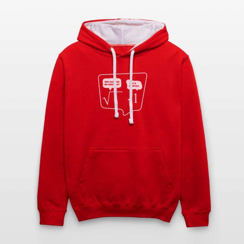 Complex Root Nerd Computer Math Physics Contrast hoodie