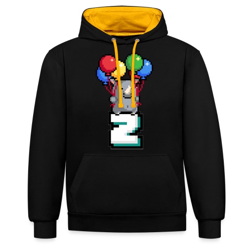 ZooKeeper Liftoff - Contrast Colour Hoodie