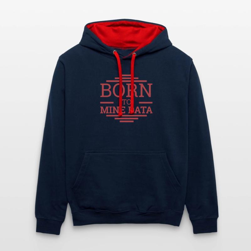 « Data Scientist Mine Data | Data Scientist » Sweat à capuche contrasté