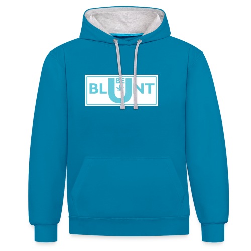 The new BE blunt design - Contrast Colour Hoodie