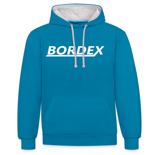 Bordex logo - Contrast hoodie