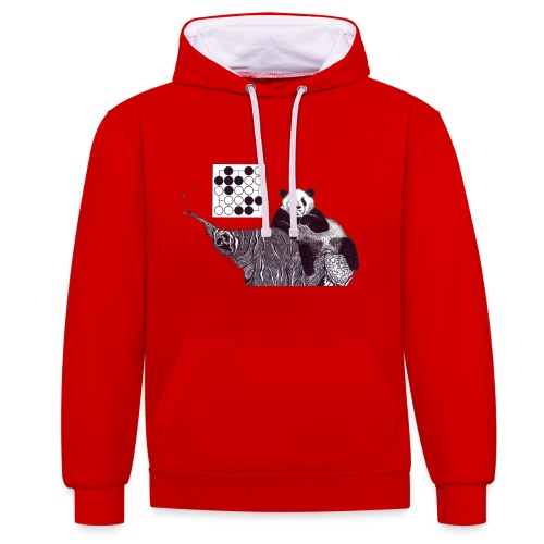 Panda 5x5 Seki - Contrast hoodie