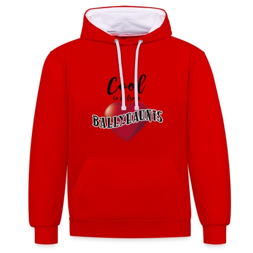 Ballyhaunis tshirt Recovered - Contrast hoodie
