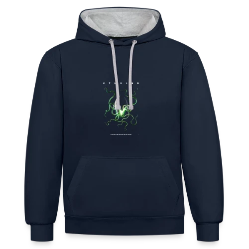 Cthulhu: Le 8ème Tentacule - Sweat à capuche contrasté