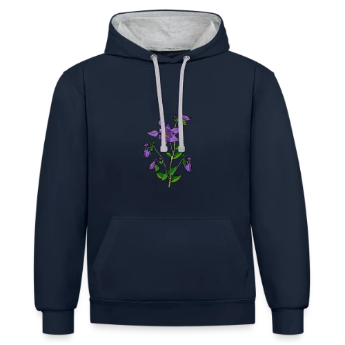 Code Secret 3923: L'Énigme du Style - Sweat à capuche contrasté