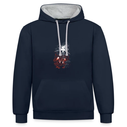 RoBat: Le Vampire Mécanique - Sweat à capuche contrasté