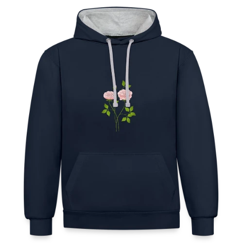 Code Mystère 4160 - Sweat à capuche contrasté
