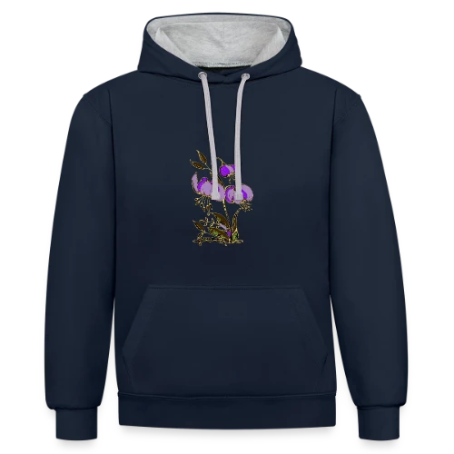 L'Éclat Mystérieux - Sweat à capuche contrasté