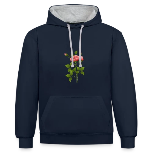 Design Numérique 2140 - Sweat à capuche contrasté
