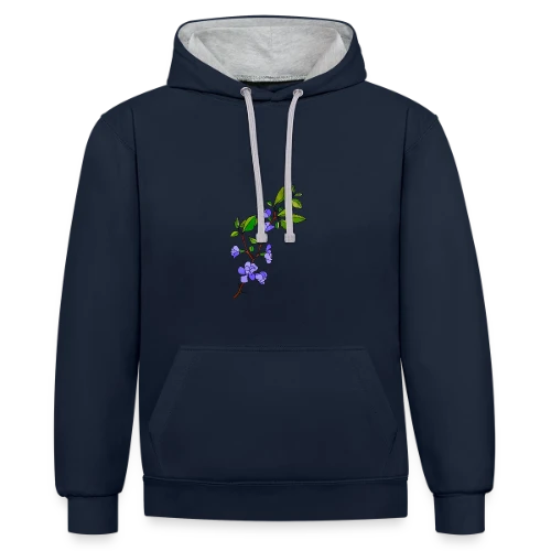 Signature Numérique - Sweat à capuche contrasté