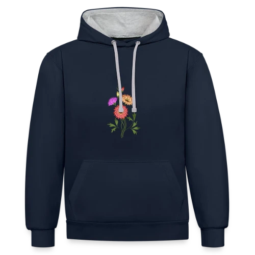 L'Énigme du 2126 - Sweat à capuche contrasté