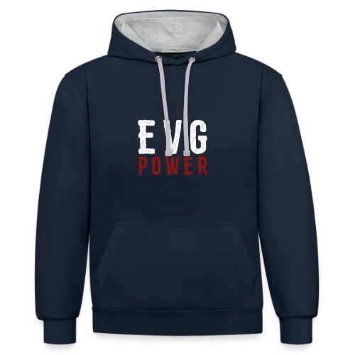 EVG : La Fête du Futur Marié - Sweat à capuche contrasté