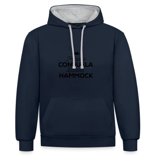 Princess Consuela Banana Hammock - T-shirt Culte Friends - Sweat à capuche contrasté