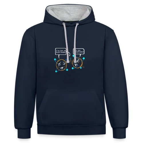 Science pour Tous - Sweat à capuche contrasté