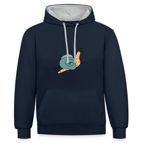 Code Mystère Énigmatique - Sweat à capuche contrasté