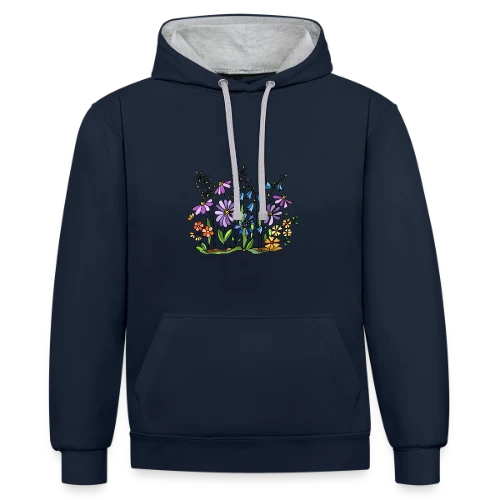 Numéro Mystère 2239 - Sweat à capuche contrasté