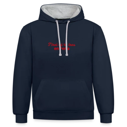 Esprit Feria Festive - Sweat à capuche contrasté