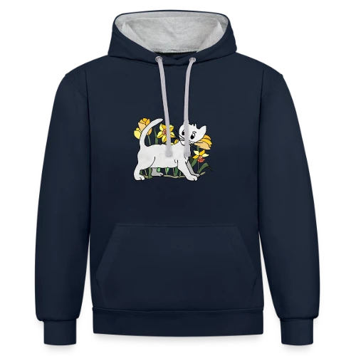 L'Énigme du Code 4093 - Sweat à capuche contrasté