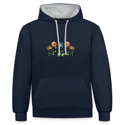 Code Secret 4180 - Sweat à capuche contrasté